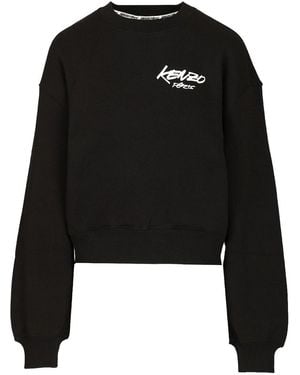KENZO "Future" Sweatshirt-Donna - Nero