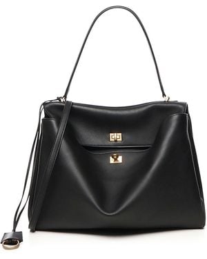 Balenciaga Large Rodeo Bag - Black
