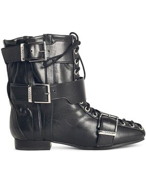 Ganni Synthetic Boots - Black
