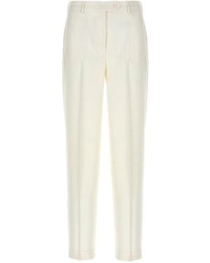 Kiton Bermuda - White
