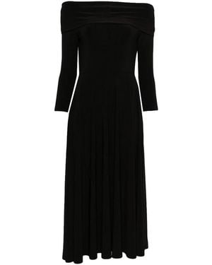 Norma Kamali Midi Dress - Black