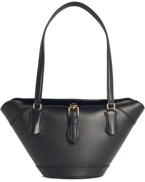Dolce & Gabbana Sunset Leather Bag - Black