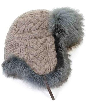 Inverni Aviator Hat - Gray