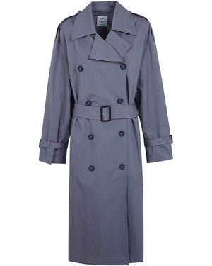 TOTEME Crisp Summer Trench - Blue