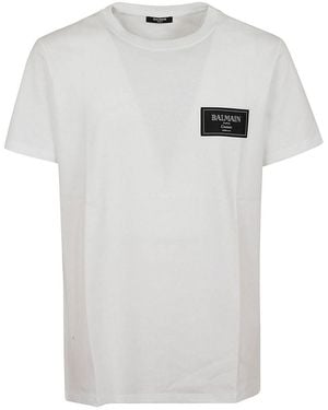 Balmain Couture Label T-Shirt - White