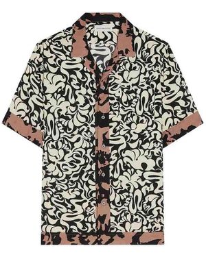 Dries Van Noten Boxy Viscose Shirt - Black