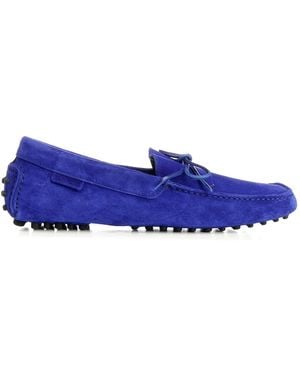 Tom Ford Rod Suede Loafers - Blue
