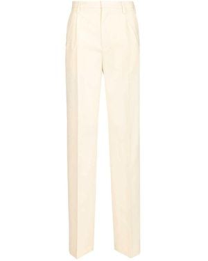MM6 by Maison Margiela Tapered Leg Trousers - White