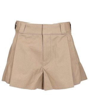 Alexander Wang Cotton Shorts - Natural