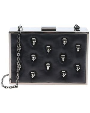 Karl Lagerfeld K/Ikonik 3D Pin Clutch Bag - Black