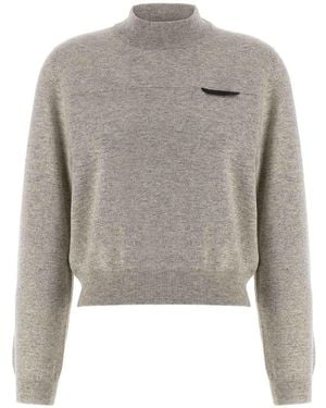 Brunello Cucinelli Monile Sweater - Gray