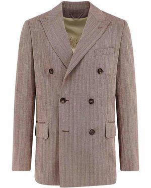 Golden Goose Double -Breasted Blazer Dave - Brown