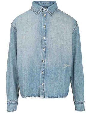 Jacquemus De-Nimes Simon Denim Shirt - Blue