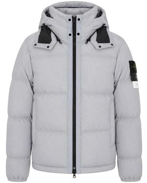 Stone Island Tear-Resistant Down Jacket - Grey