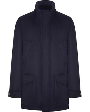 Brunello Cucinelli Cashmere Field Jacket - Blue