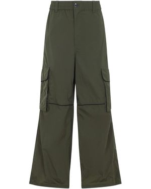 Marni Nylon Cargo Trousers - Green