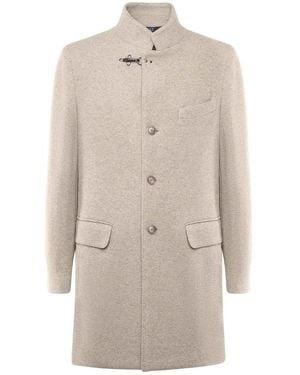 Fay New Duty Coat - White