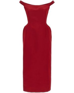 Magda Butrym 15 Dress - Red