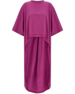 DI.LA3 PARI' T-Shirt Coda - Viola