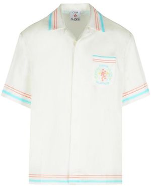 CASABLANCA Silk Shirt - White