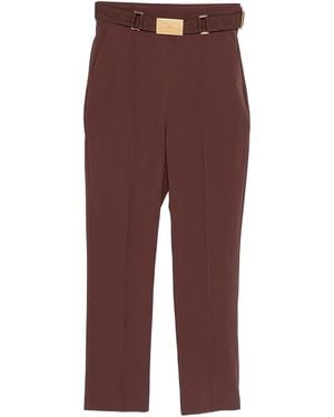 Elisabetta Franchi Trousers - Purple