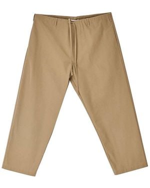 Moschino Velvet Trousers - Natural