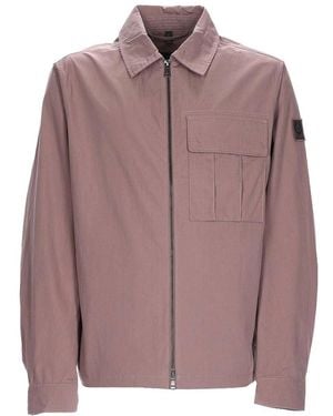 Belstaff Overshirt Cargo Jacket - Pink