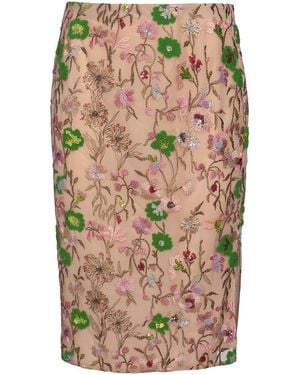 Vivetta Embroidered Skirt - Multicolour