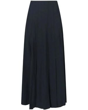 Aspesi Classic Skirt With Silhouette - Blue