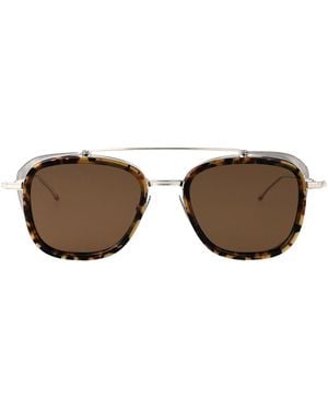 Thom Browne Sonnenbrille - Braun
