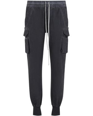 Rick Owens Drkshdw Mastodon Cut Trousers - Blue