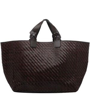IBELIV Borsa Tote Elmio Media Scuro - Marrone
