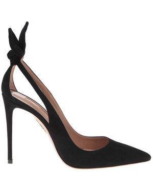 Aquazzura Deneuve Court Shoes - Black