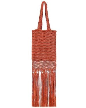 Alanui Ray Of Light Tote Bag - Red