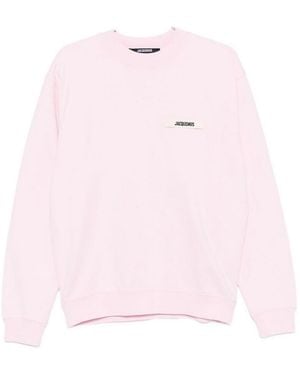 Jacquemus Le Sweatshirt Gros Grain - Pink