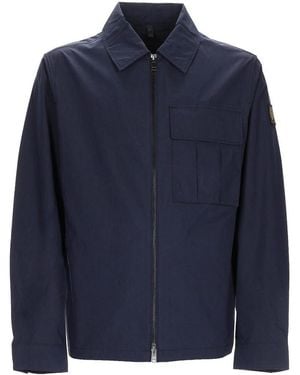 Belstaff Overshirt Cargo Jacket - Blue