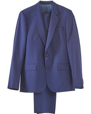 Paul Smith Complete 2 Buttons Lana And Mohair - Blue