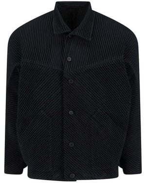 Homme Plissé Issey Miyake Jacket - Blue