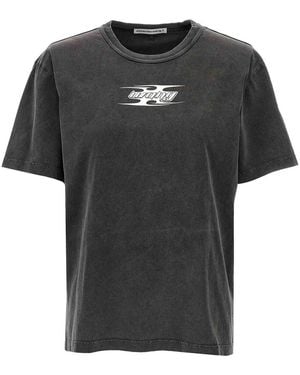 T By Alexander Wang Logo T-Shirt - Black