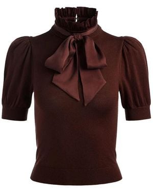 Alice + Olivia Chase Jumper - Brown