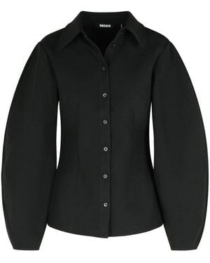 ROTATE BIRGER CHRISTENSEN Polyester Shirt - Black