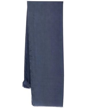Max Mara Mxgennaio Midnight Stole-Scarf-Cape - Blue