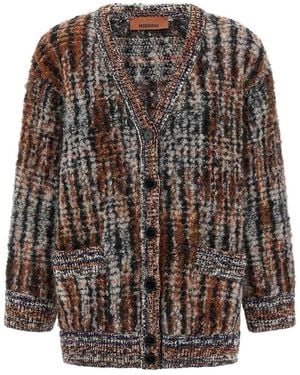 Missoni Boucl Wool Cardigan - Multicolour