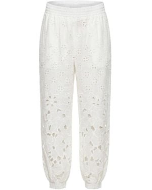 Ermanno Scervino Pantalones Deportivos - Blanco