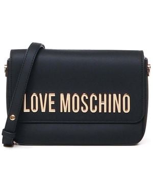 Love Moschino Ecoleather Shoulder Bag - Black