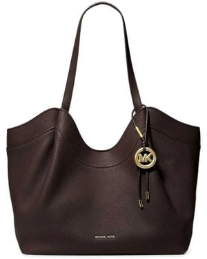 Michael Kors Leather Shoulder Bag - Brown