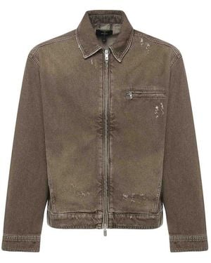 Represent Denim Jacket - Brown