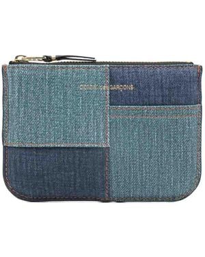 Comme des Garçons Wallet Denim Pocket - Blue