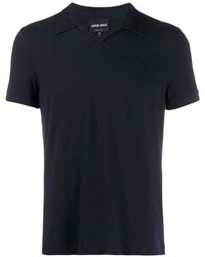 Giorgio Armani Polo Shirt - Black