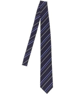 Tom Ford Cravatta A Righe Diagonali - Blu